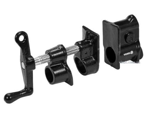 Струбцина-вайма для склеювання плит, дверей VOREL Ø= 3/4" [12/420]