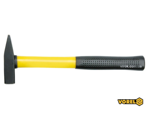 Молоток слюсарний VOREL TUV/GS з склопластиковою ручкою, m= 200 г [6/36]