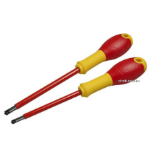 Набор диэлектрических отверток STANLEY "FatMax VDE" до 1000 В, PZ1 x 100 мм, PZ2 x 125 мм, 2 шт.