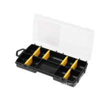 Органайзер пластиковий STANLEY : 210 х 115 х 35 мм, 10 комірок, з переставними перегородками