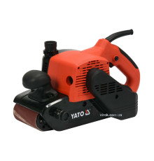 Шліфмашина стрічкова мережева YATO : 1200 Вт, стрічка- 100 х 610 мм, швидкість- 480 м/хв [2]