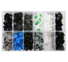 Шпинки для автосалоної обшивки FIAT YATO, різні, 12 типорозмірів, 308 шт. [20]