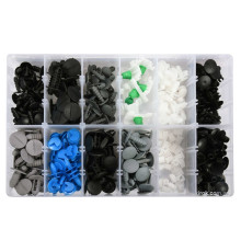 Шпинки для автосалоної обшивки FIAT YATO, різні, 12 типорозмірів, 308 шт. [20]