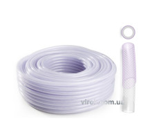 Шланг ПХВ упрочнена. назнач. пищевой (Food) с раб. давление. 0,8МПа, Ø=19мм, t=2,4мм, l=50м