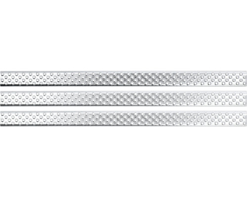 Рашпилі по пінопласту змінні зі сталі YATO 3 по 400х 25х 13 мм, зуб h= 2,1 мм [5]