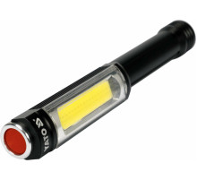 Ліхтар світлодіодний оглядовий YATO; живлення від батарейок 3х АА, 400/170 Lm, 3 режими [12/48]
