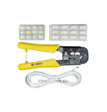 Кліщі для обтискання і зачистки проводів VOREL [10/40]