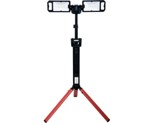 Прожектори 2 шт. 2828 SMD-діодні YATO: акумул. 4,7 В, 500-5000 Lm, на штативі h= 95-140 см [2]