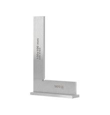 Кутник слюсарний 90° YATO з широкою основою, 150 х 100 мм [50]