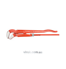 Ключ трубний з карбонової сталі VOREL 1.5", тип "S" [16]