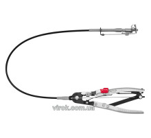 Щипці для стягуюч. хомутів YATO 210 мм з гнучким подовж-м 513 мм [12/36]