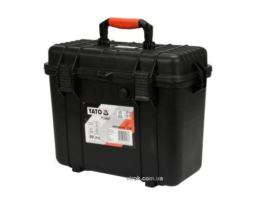 Ящик для інструменту герметичний, ударостійкий YATO 430х 244х 341 мм з поліпропілену [2]