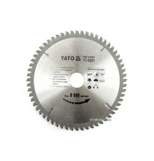 Диск пиляльний по алюмінію YATO : 350х30х3.2x2.5 мм, 100 зубців, R.P.M до 4500 1/хв [10]