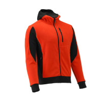 Худой флисовый из полиэстера YATO размер 3XL, красно-черный, 5 карманов [20]