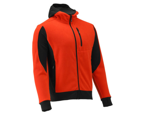 Худой флисовый из полиэстера YATO размер 3XL, красно-черный, 5 карманов [20]