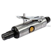 Шліфмашина пневматична пряма VOREL : Ø 1/4", патрон Ø= 6 мм, тиск- 6,3 Bar, 100 л/хв [20]