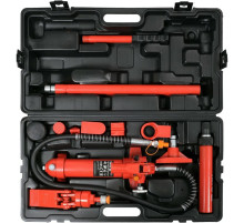 Стійка розпірна гідравлічна в наборі YATO 4 т, хід штока- 125 мм, діапазон приводу- 270-395 мм [1]