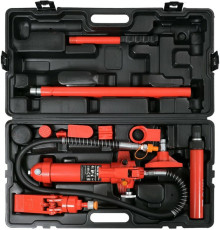 Стійка розпірна гідравлічна в наборі YATO 4 т, хід штока- 125 мм, діапазон приводу- 270-395 мм [1]