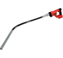 Вибратор для укладки бетона аккумуляторов YATO Li-Ion 18В, с булавой l= 1,2 м,Ø= 25 мм