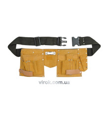 Пояс монтажника VOREL шкіряний [50]