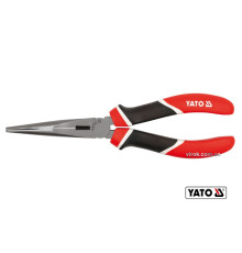 Щипці видовжені плоскі YATO : CrV, L= 160 мм [6/60]