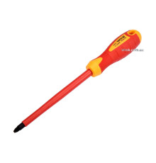 Викрутка хрестова діелектрична ізольована YATO : PZ3 х 150 мм. VDE до 1000V [12/120]