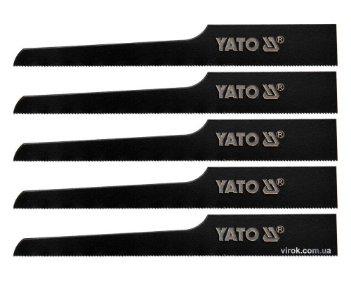 Полотна до пневматичної шаблевої пили YT-09955 YATO : 32 зуби/1", 5 шт [50/200]