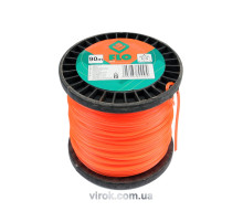 Жилка для триммера звезда FLO: Ø=2.6 мм, l=90 м (бобина) [9/27]