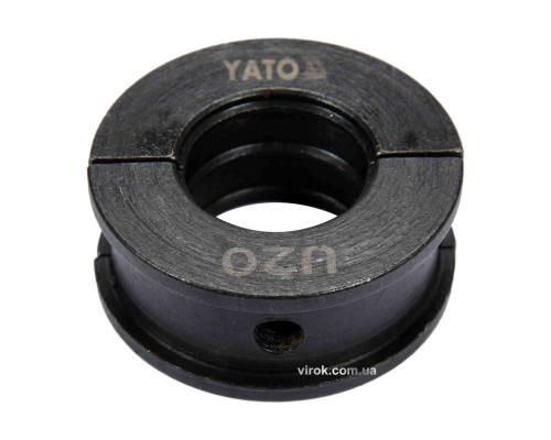 Насадка для прес-кліщів YT-21750 YATO : U20 мм [50]