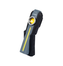 Ліхтар діодний з 3 режимами Vorel акумулят. 3,7 В, 1,5 АГод настільний на шарнірах, 300/300/210 Lm