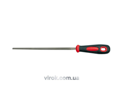 Напильник слюсарний VOREL трикутний, l=200мм [25/100]