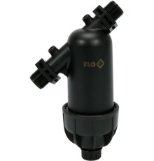 Фільтр водяний для зрошувальних систем FLO з гвинов. приєднанням- 3/4" фільтр- 130 мкм, 0,8 MPa [24]