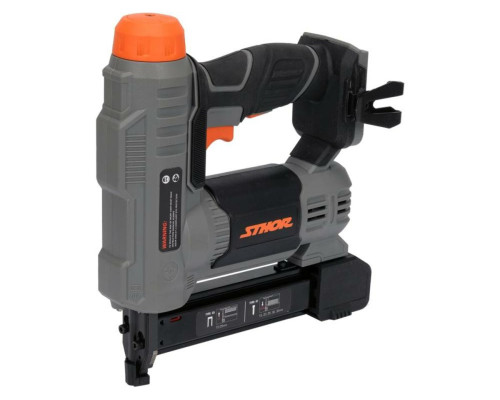 Степлер акумуляторний STHOR 20V Li-Ion. для скоб h= 15-25 мм, w= 6мм, цвяхів- 15-32(БЕЗ АКУМУЛЯТОРА)