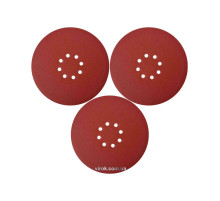 Круг шліфувальний з наждачн. паперу з липучкою YATO: Ø= 225мм, Р100, до YT-82340 і YT-82350, 3шт[60]