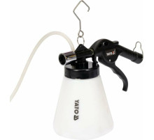 Набір для прокачування гальмівних систем авто(пневматичний) YATO :4 перехідники  0,62 МПа [20]