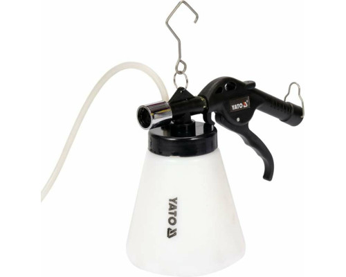 Набор для прокачки тормозных систем авто(пневматический) YATO :4 переходника 0,62 МПа [20]