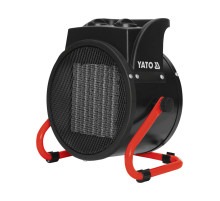 Нагрівач мережевий YATO : 230В, 3кВт обігрів S≤ 30 м² реж- 30/2000/3000 Вт