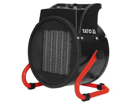 Нагрівач мережевий YATO : 230В, 3кВт обігрів S≤ 30 м² реж- 30/2000/3000 Вт