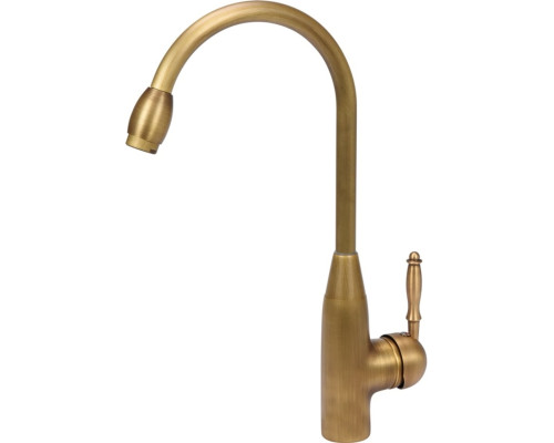 Змішувач води FALA для кухонної раковини "RETRO BRONZE 1" з кульовим регулятором [12]