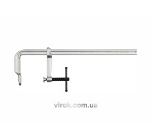 Струбцина кованая хромированная YATO, l=600х120 мм [5]