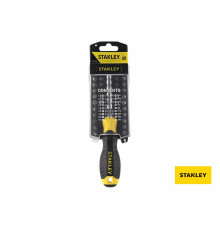 Викрутка тримач насадок HEX 1/4" STANLEY з насадками : компл. 34 шт.