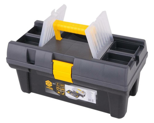 Ящик пластиковий для інструменту VOREL 16", 415x 226x 200 мм [1]
