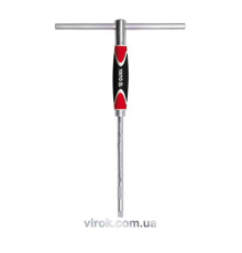 Вороток до торцевих головок YATO : тип "T", з квадратом- 1/2", L=310 мм [10/10/40]