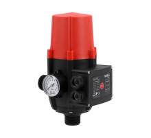 Реле давления жидкостей YATO от эл. сети 230В. макс. ток-10А, макс./ стартовое давление-10/1,5 Bar, [12]