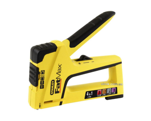 Степлер для скоб STANLEY "Light Duty" TR4 : тип "А", "S" шпильки "J", "7"