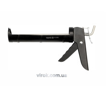 Пистолет полукруглый упрочненный для нанесения герметиков YATO, l=225 мм [10/20]