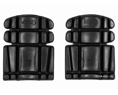 Наколінники-вкладиші захисні VOREL : 210 х 165 х 18 мм, EVA, 2 шт [60/480]