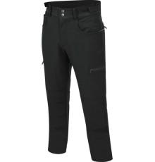 Штани робочі для літнього сезону, чорні YATO, розмір 3XL; 7 кишень, 94%- поліестер, 6%-еластан(DW)