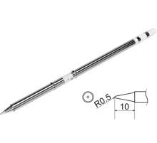 Наконечник для точечной пайки с вкладом грелкой YATO общ. l= 150 мм, в конце 10х 0,5 мм тип T12-B2