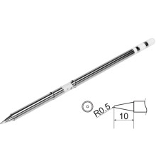 Наконечник для точкової пайки з вклад грілкою YATO заг. l= 150 мм, наконеч 10х 0,5 мм тип T12-B2